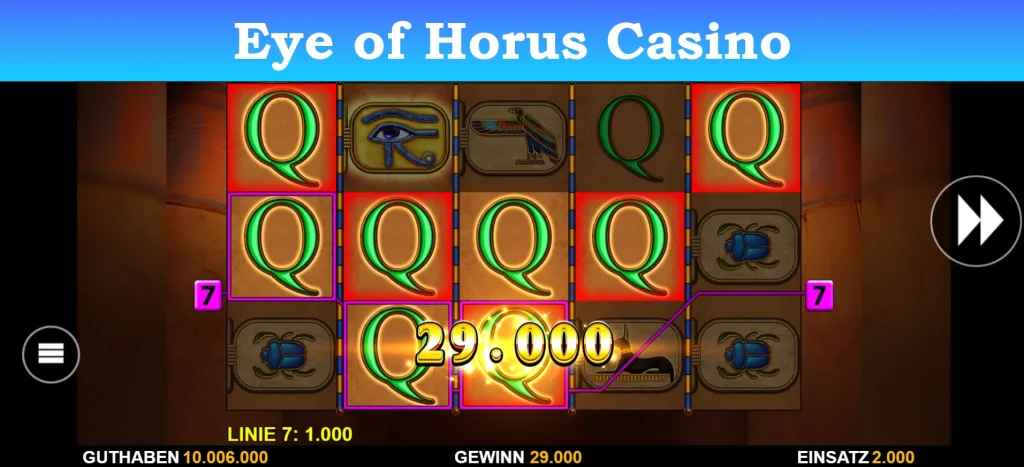 eye of horus casino