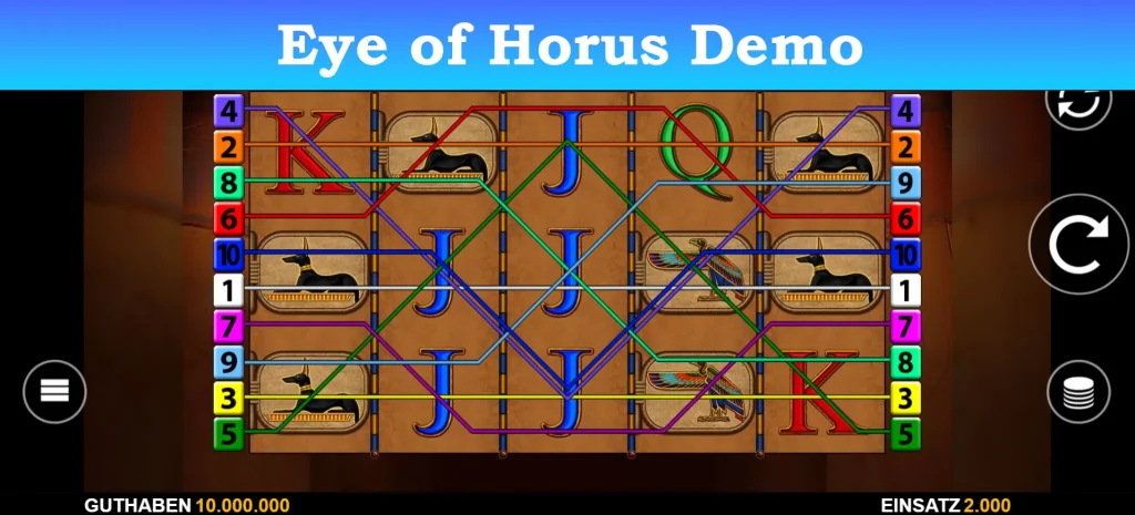 eye of horus demo
