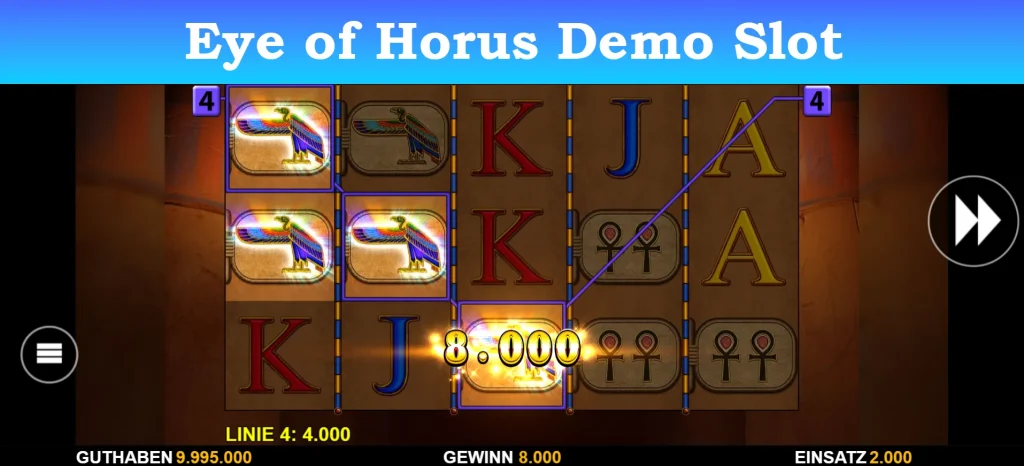 eye of horus demo slot